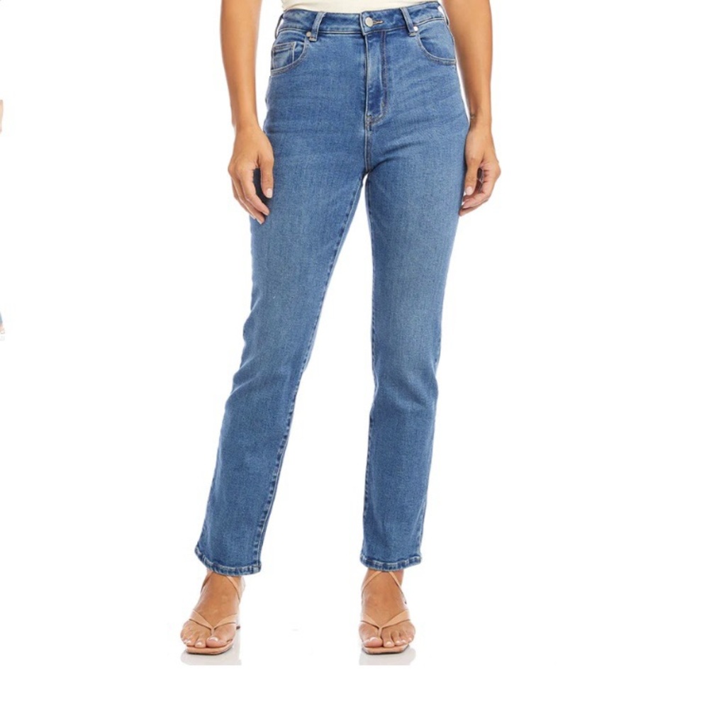 Karen Kane Classic Straight Jeans Size 6